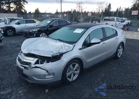 2012 Chevrolet Volt из США, поврежденный, VIN 1G1RB6E45CU128319